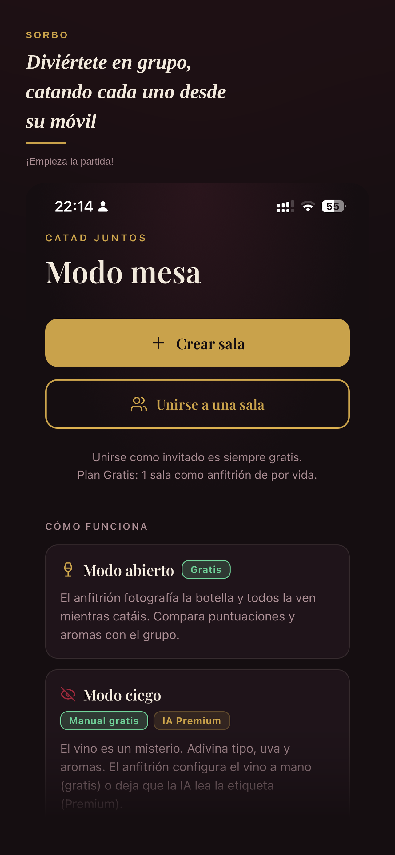 Modo mesa